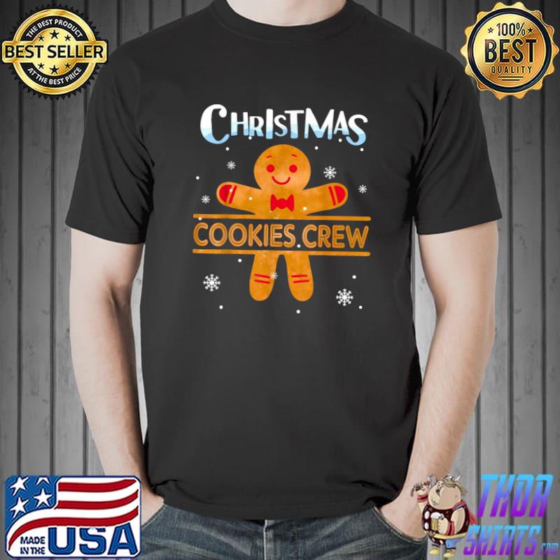 Christmas Cookie Baking Crew Xmas Cookie Costume Kids Women T-Shirt Unisex
