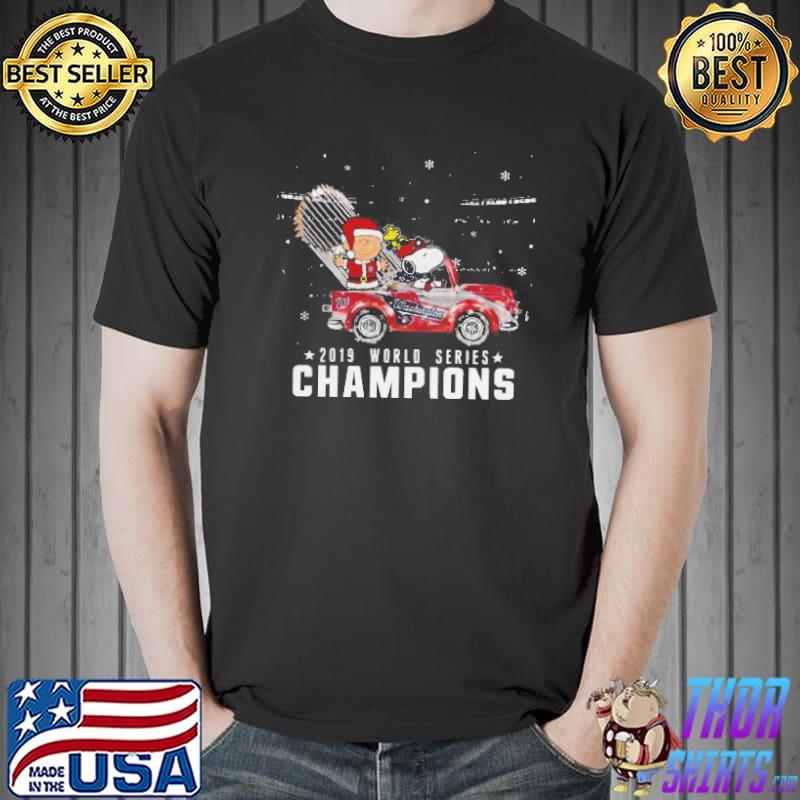 Christmas The Peanuts Washington Champion Snoopy Shirt Unisex