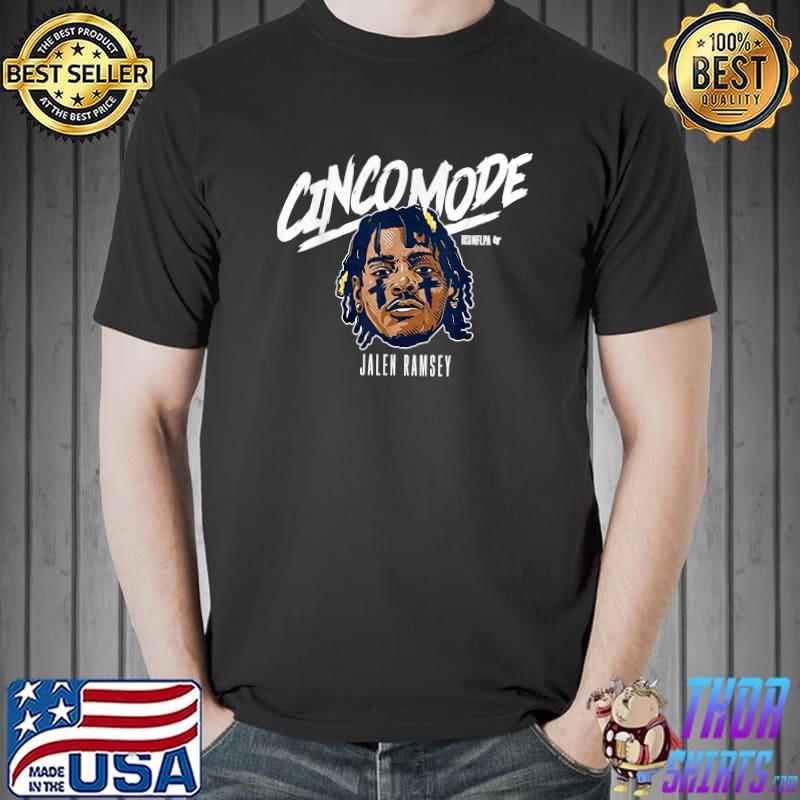 Jalen Ramsey Cinco Mode T-shirt - Creamtee