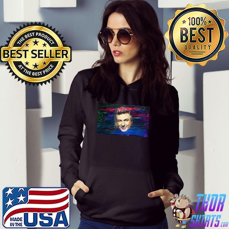 Colorful Celebrity Alec Baldwin Actors United States Man Boy Actor Face Smile Rhett Salin Shirt