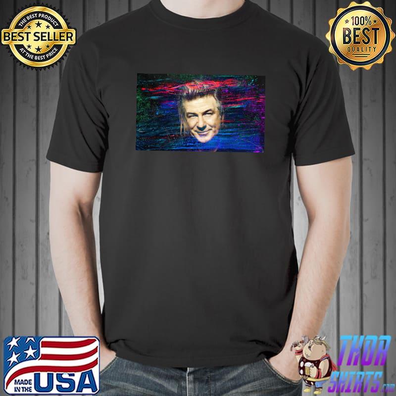 Colorful Celebrity Alec Baldwin Actors United States Man Boy Actor Face Smile Rhett Salin Shirt Unisex