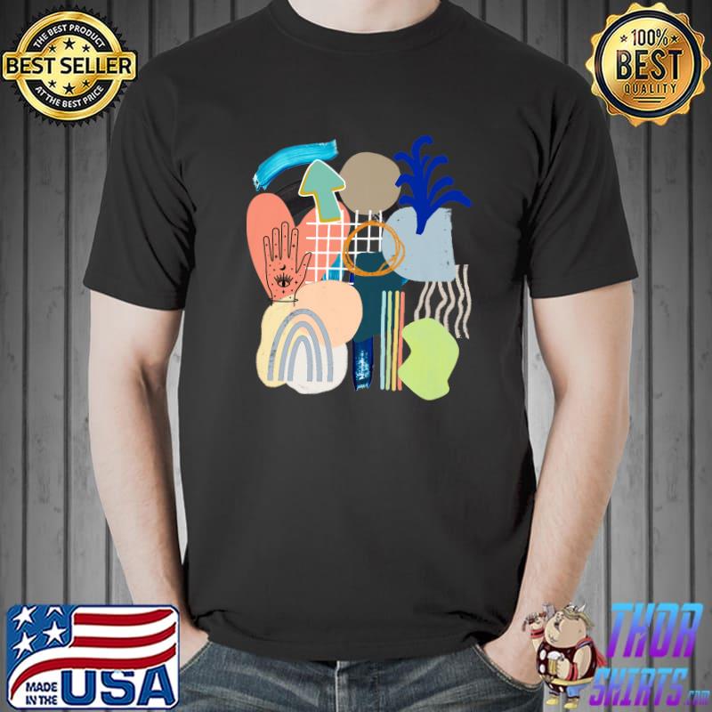 COLORFUL & Expressive Doodles FUN ARTGIFT For Girls Any Age Premium T-Shirt
