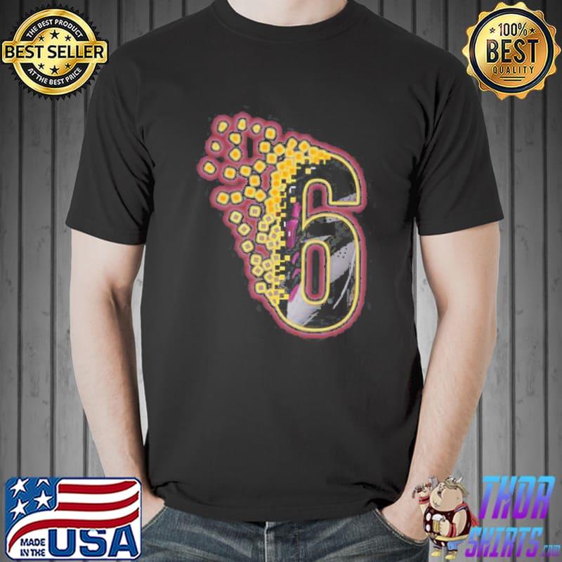 Crack Air Jordan 6 Bordeaux Shirt Unisex