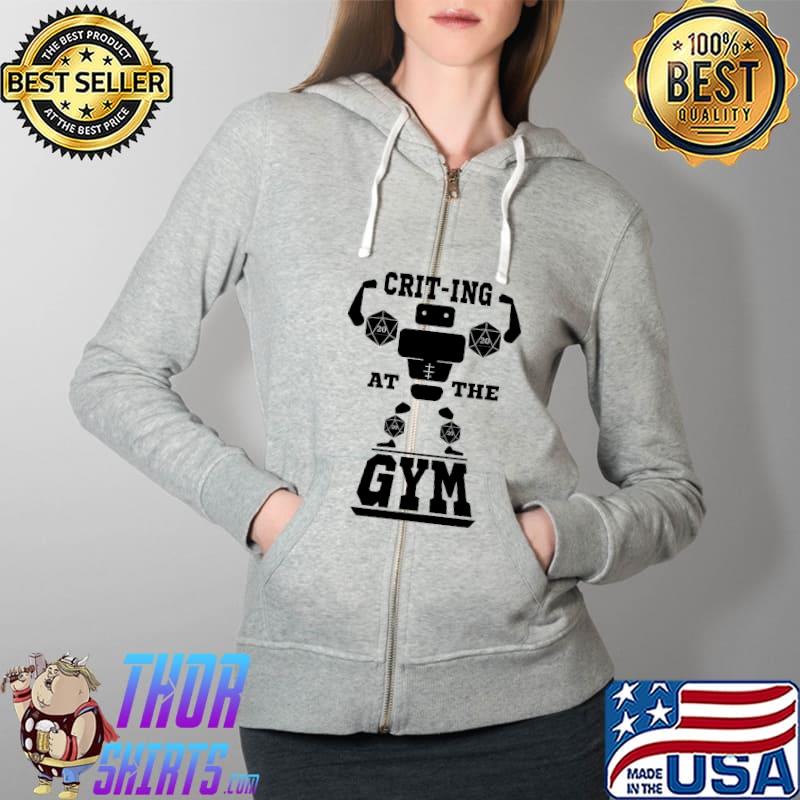 Criting 2020 At The Gym Shirt Full Zip Hooded