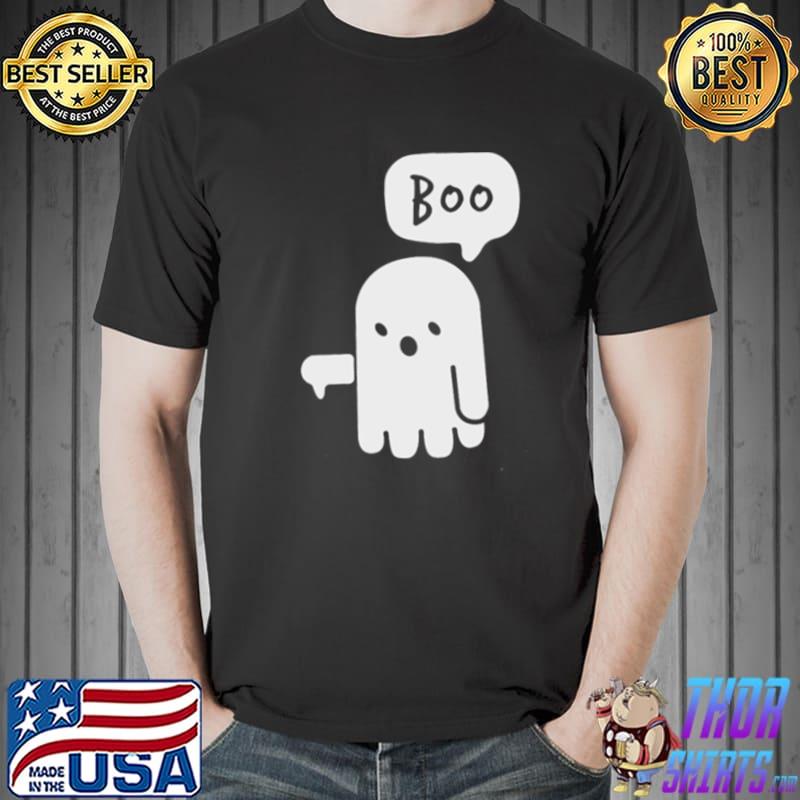 Cute Ghost Dislike Ghost Boo Spooky Fans Halloween Season T-s Unisex