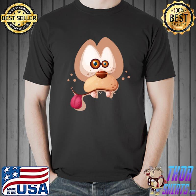 Cute Monster Face Halloween Group Easy Costume Cartoon Premium T-Shirt