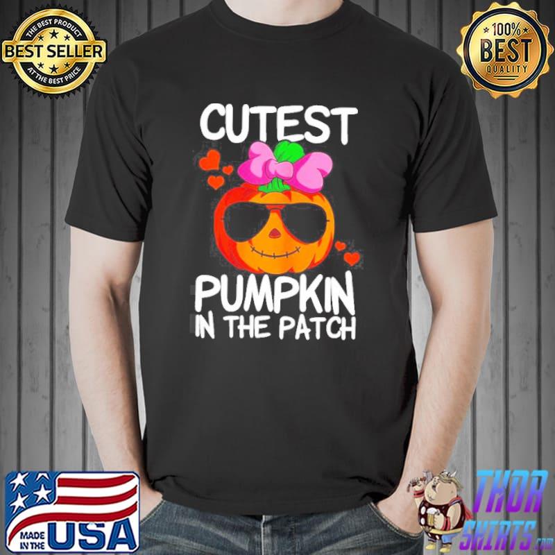 Cutest pumpkin in the patch Halloween Pumpkin shirt