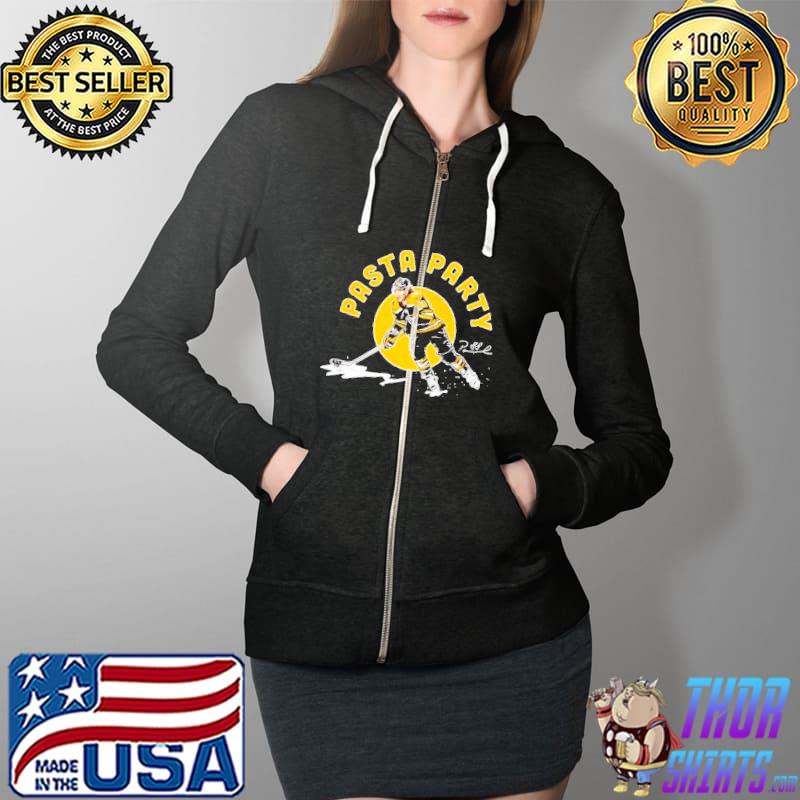 David Pastrnak Pasta Party Boston Bruins s Full Zip Hooded