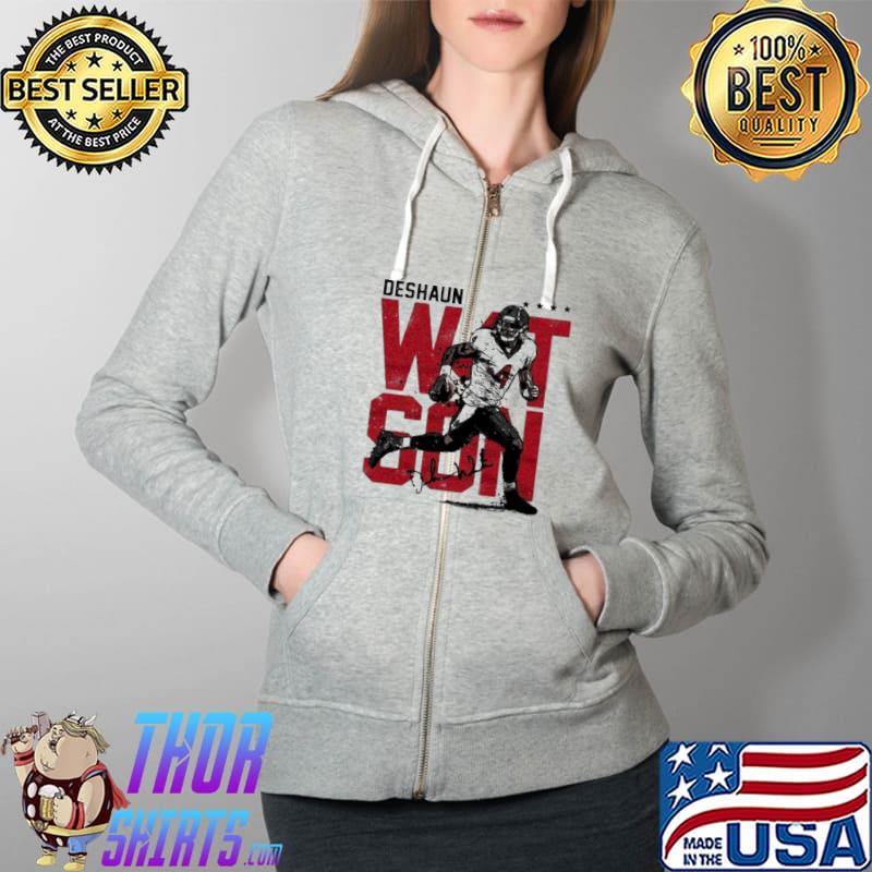Deshaun Watson Signature Shirt Full Zip Hooded