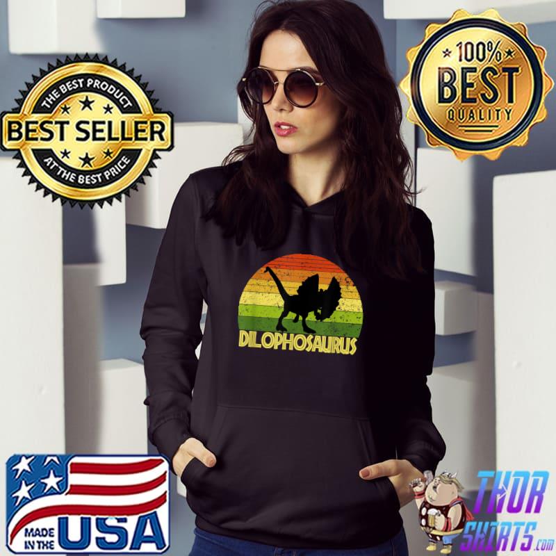 Dilophosaurus vintage T-Shirt Hoodie