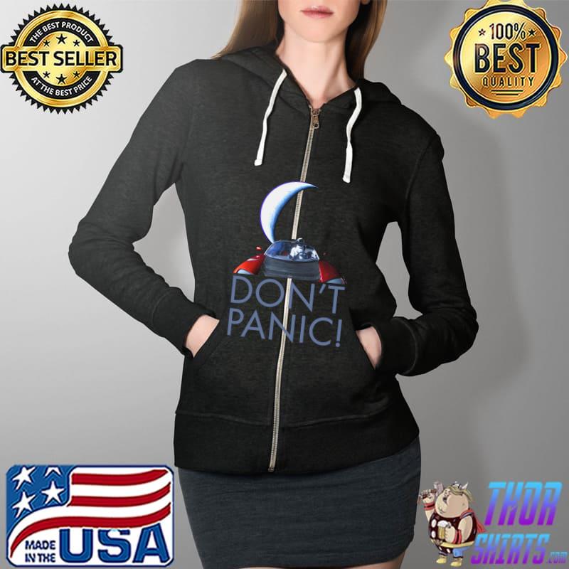 Don't Panic Starman Filip Hellm Shirt Full Zip Hooded