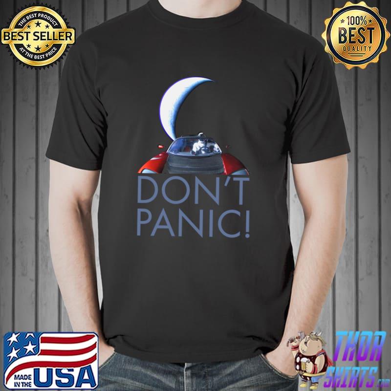 Don't Panic Starman Filip Hellm Shirt Unisex