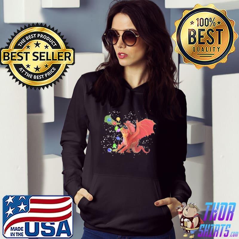 Dragon Christmas Light Line Shirt