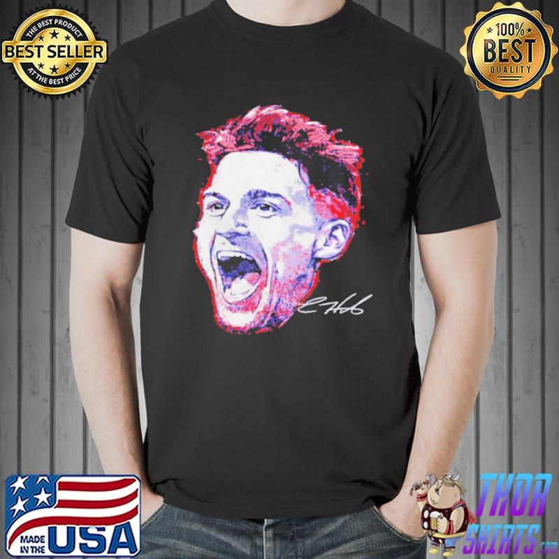 Enrique Hernandez Boston Red Sox face signature s Unisex