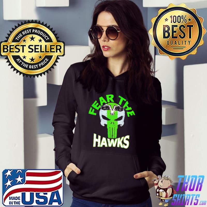 Fear the hawks football skull s Hoodie