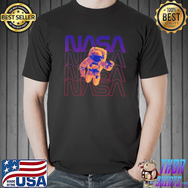 Floating in space NASA occupy Mars Astronaut in space Shirt Unisex