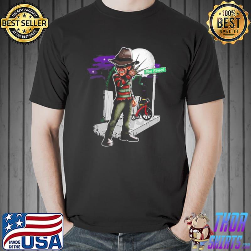 Freddy Elm Street Halloween Shirt Unisex