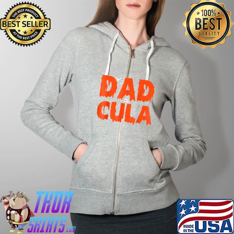 Funny Dadcula Halloween Dad Costume Momster Family Matching T-Shirt Full Zip Hooded