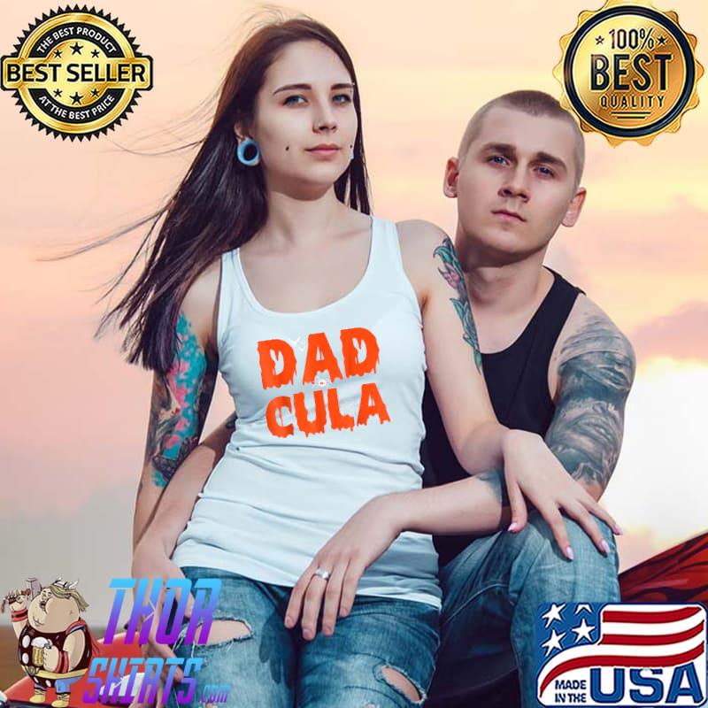 Funny Dadcula Halloween Dad Costume Momster Family Matching T-Shirt Tank Top