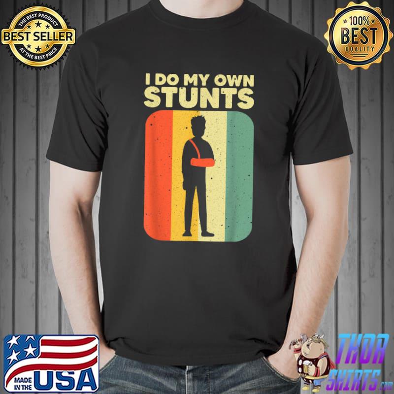 Funny Get Well Design For Kids Men Women Broken Arm Recovery T-Shirt Unisex