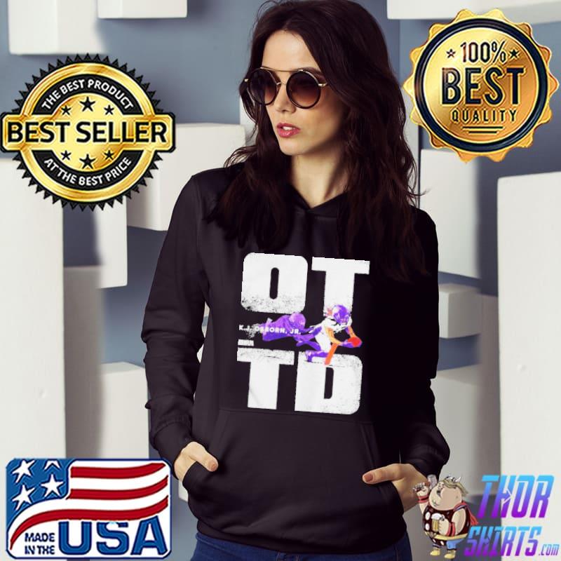 Funny k.J. Osborn Jr. Overtime Minnesota Viking shirt