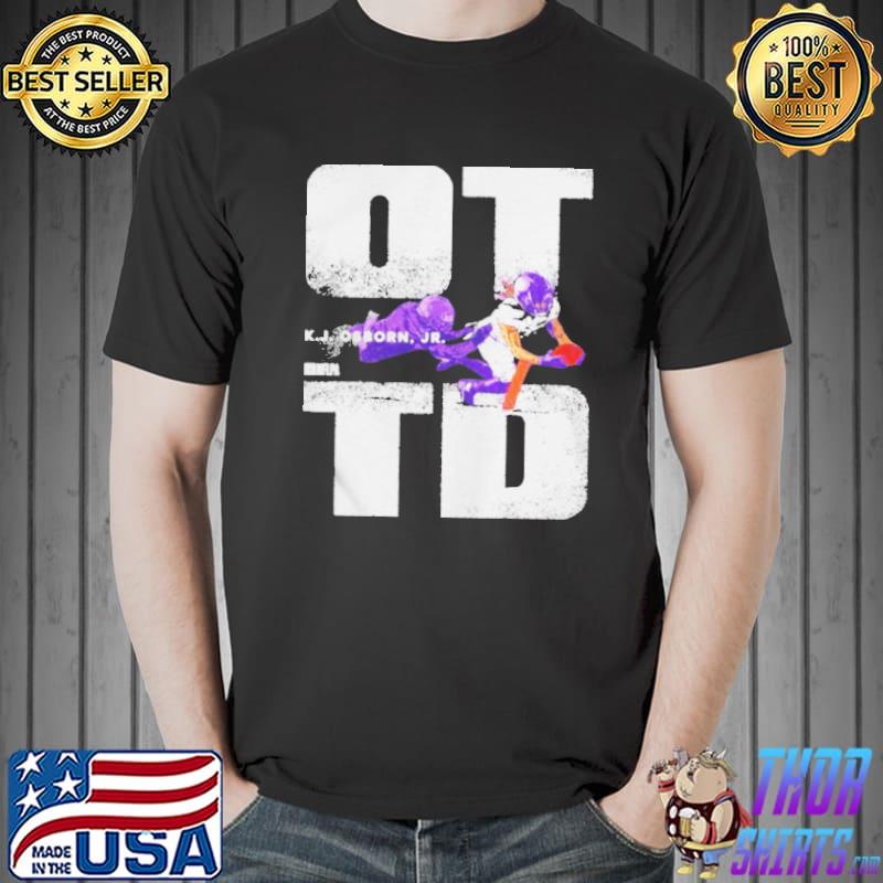 Funny k.J. Osborn Jr. Overtime Minnesota Viking s Unisex