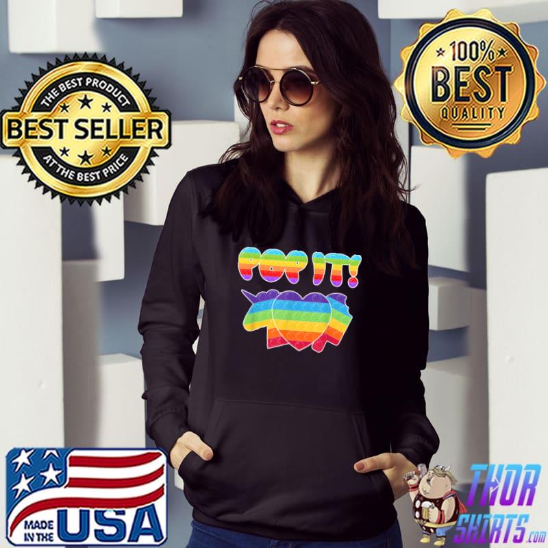 Funny Pop it Pop Fidget Toys popping Graphic T-Shirt Hoodie