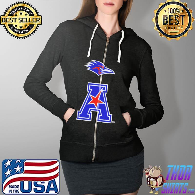 Funny uTSA American Athletic s Full Zip Hooded