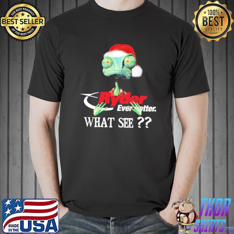 Gecko Ryder Ever Better What See Christmas Shirt Unisex