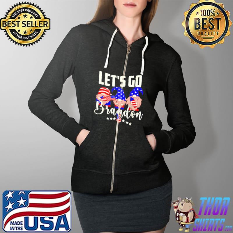 Gnomies let’s go Brandon s Full Zip Hooded