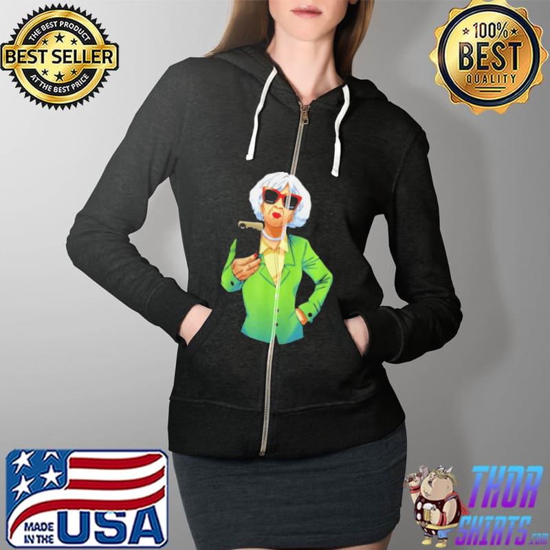Grandmother Tees Women Trend Love s Full Zip Hooded