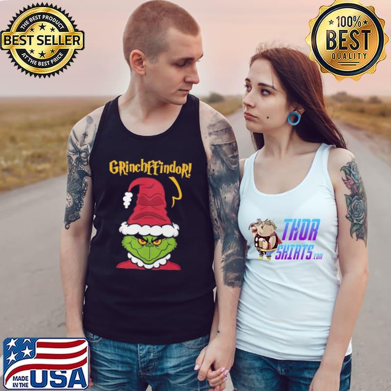 Grinch Grinchffindor Christmas Shirt Tank Top