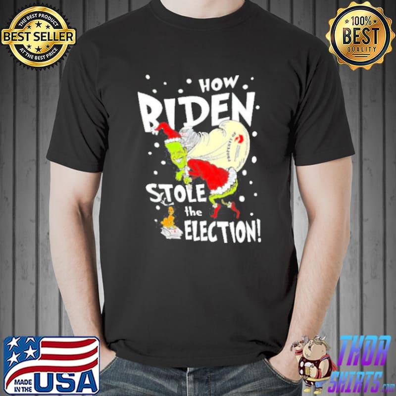 Grinch how Biden Harris stile the election shirt