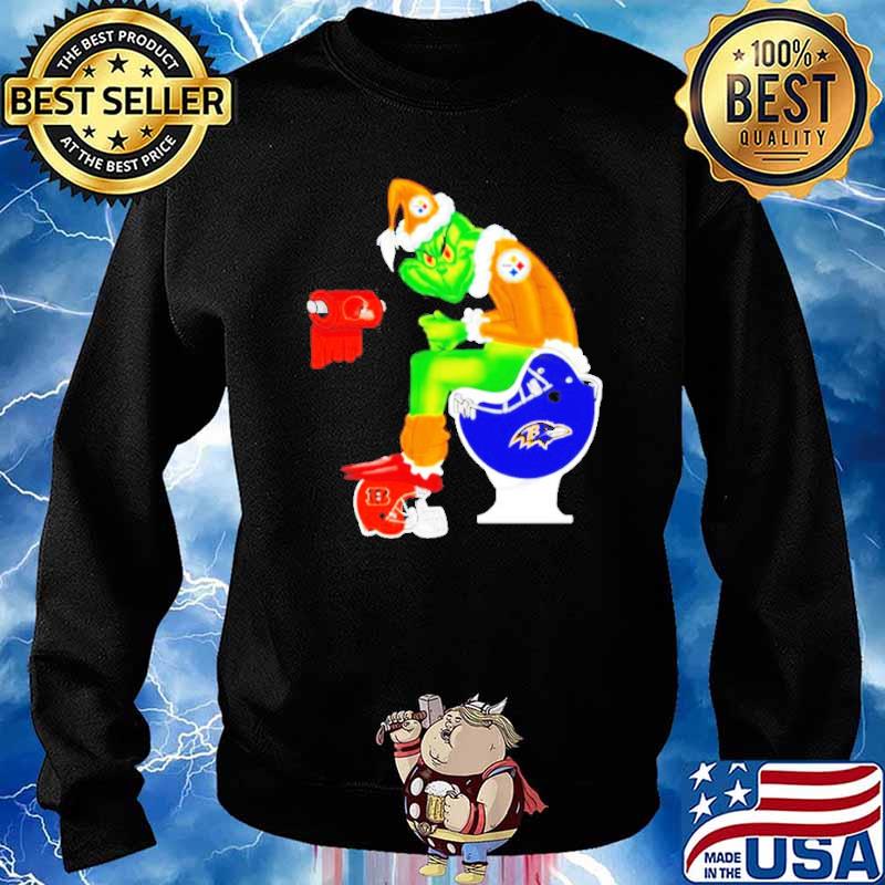 Baltimore Ravens Grinch Ugly Christmas Sweater