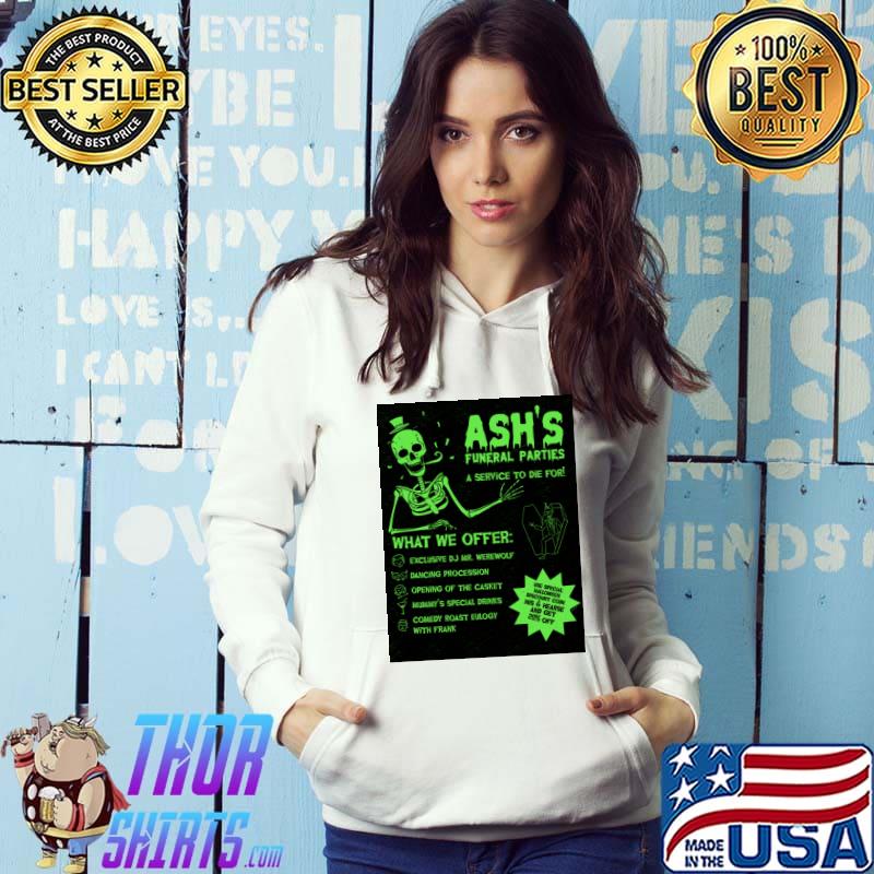 Halloween Ash's funeral parties T-Shirt