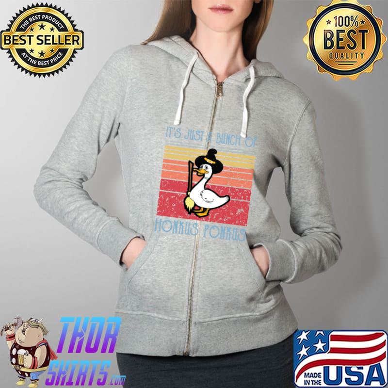 Halloween It's just a bunch of honkus ponkus design T-Shirt Full Zip Hooded