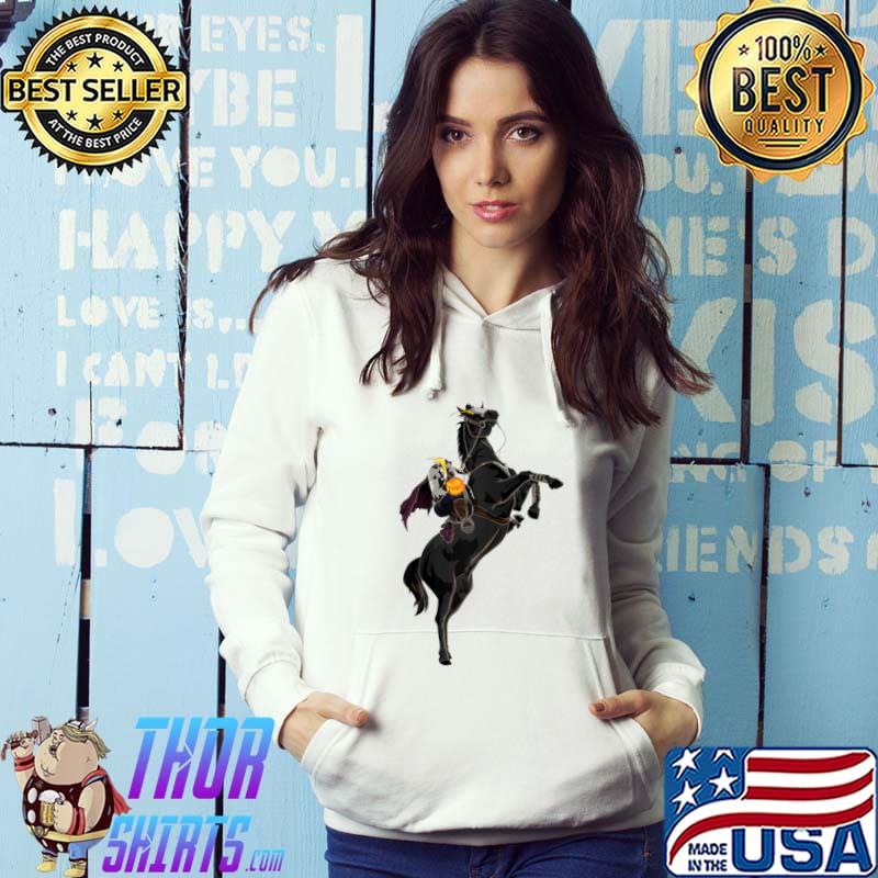 Halloween Sleepy Hollow Headless Horseman Raglan Baseball T-s Hoodie