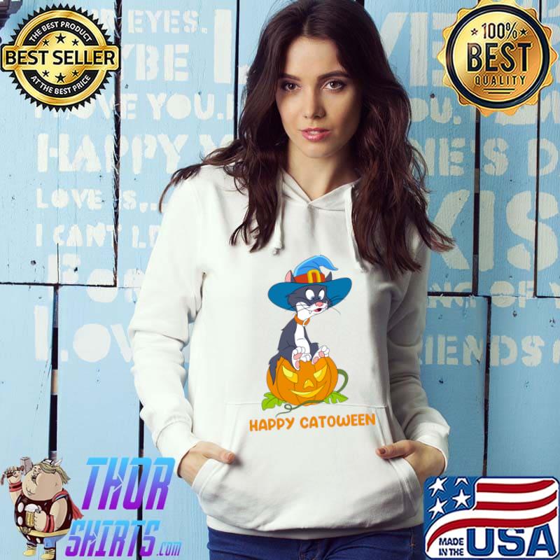 Happy Catoween halloween pumpkin clipart T-Shirt