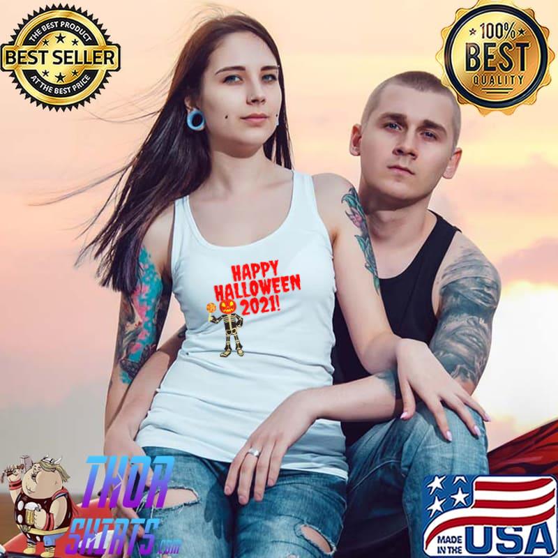 Happy Halloween 2021 Jack O Lantern and Spirit for Everyone T-Shirt Tank Top