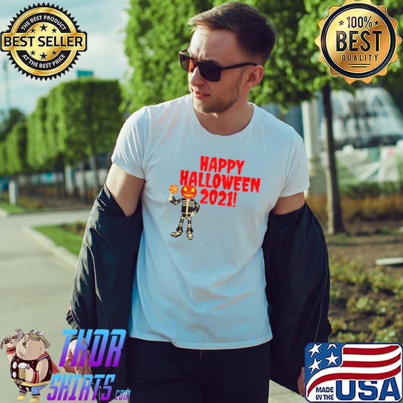Happy Halloween 2021 Jack O Lantern and Spirit for Everyone T-Shirt Unisex