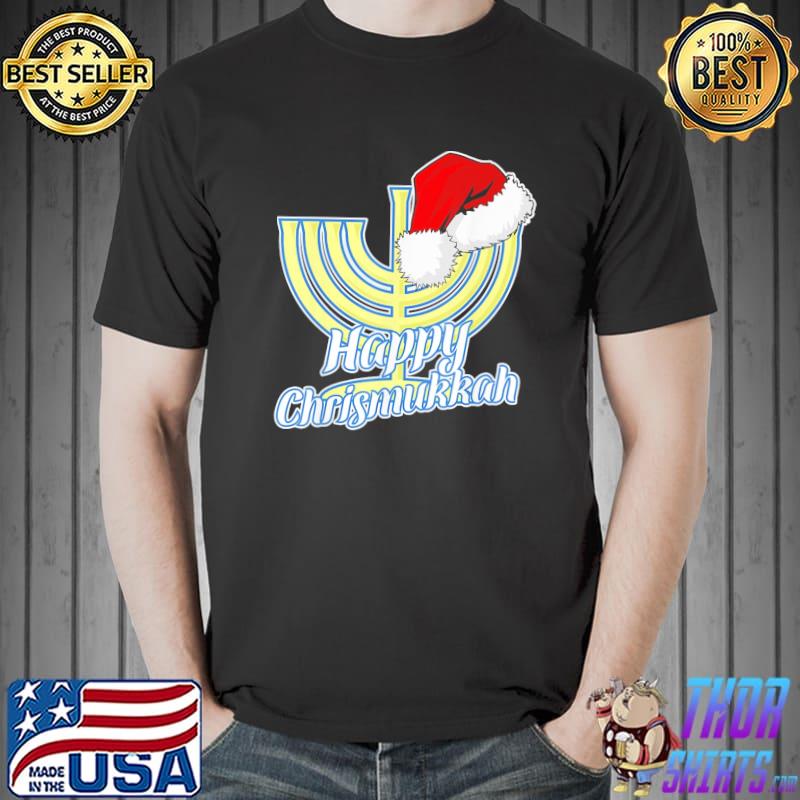 Happy Hanukkah Christmas Shirt Unisex