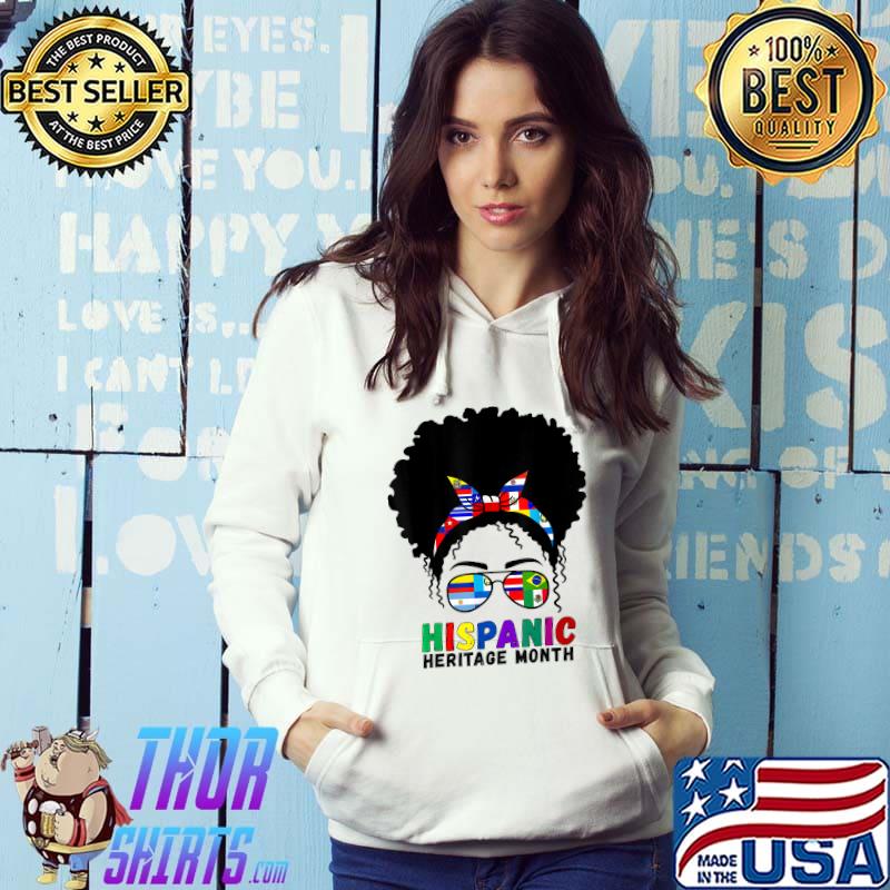 Hispanic Heritage Month Latino Country Flags Women T-Shirt