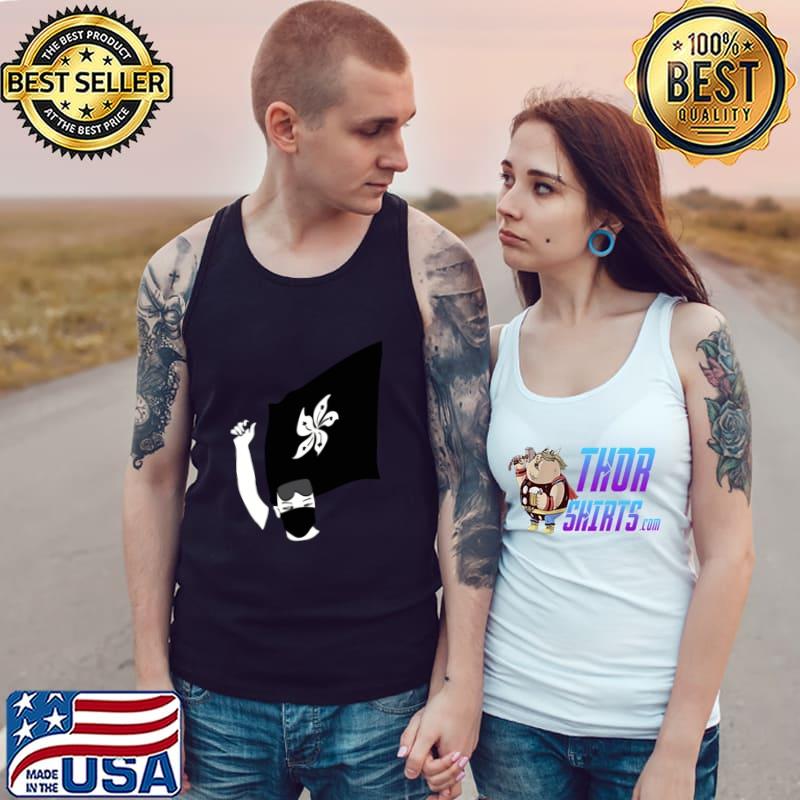 Hong Kong Protests Flag Shirt Tank Top
