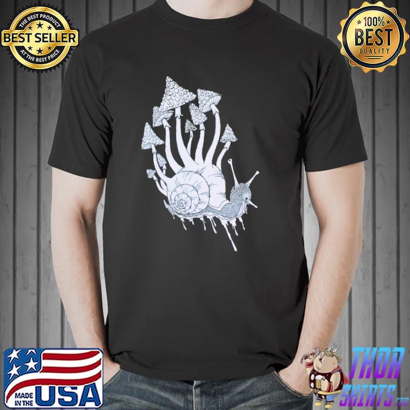 Horror Mushroom Snail Shirt Unisex
