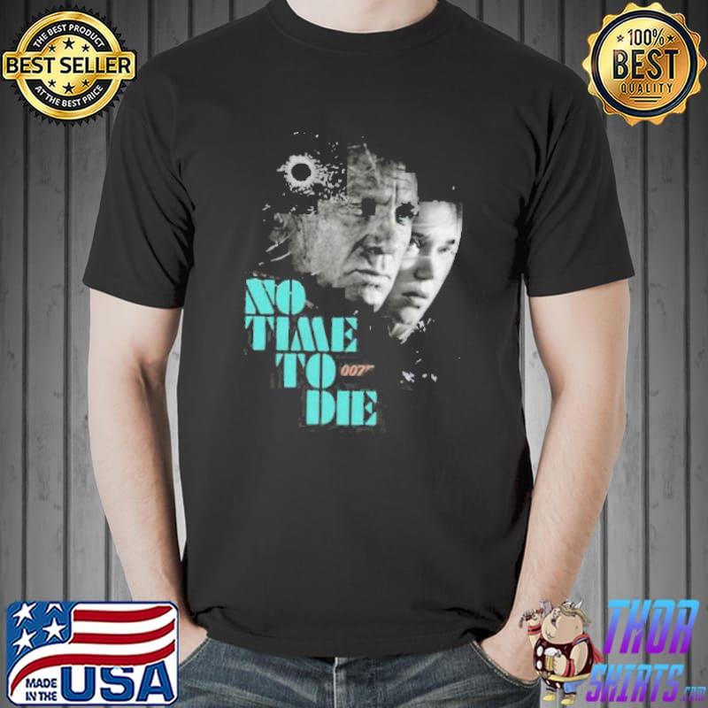 Hot No Time To Die 007 Bond 25 shirt
