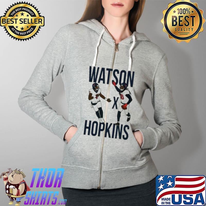Houston Texans 4 Deshaun Watson Shirt Full Zip Hooded