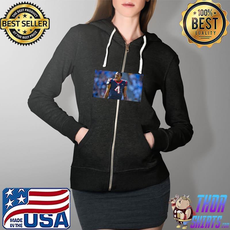 Houston Texans Deshaun Watson 4 Shirt Full Zip Hooded
