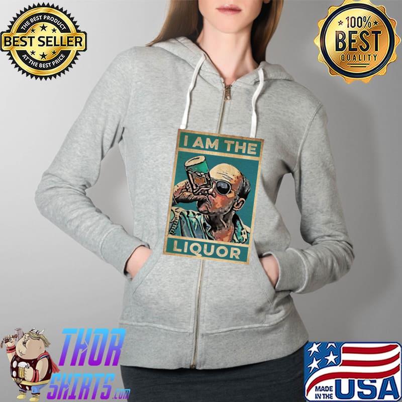 I am the Liquor Man Essential T-Shirt Full Zip Hooded