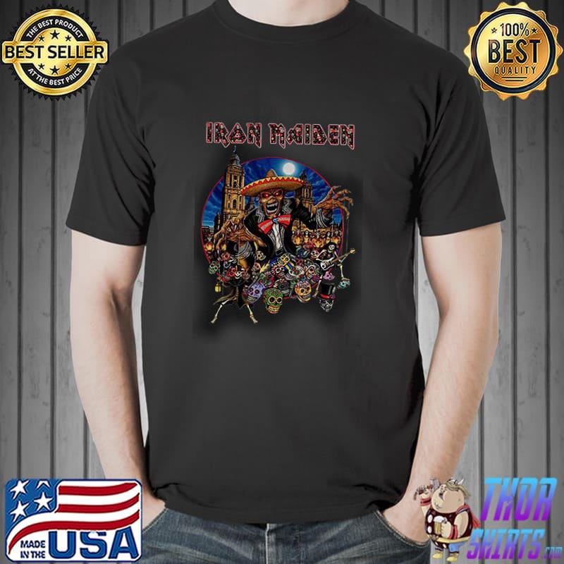 Iron Maiden Mexico Skull Shirt