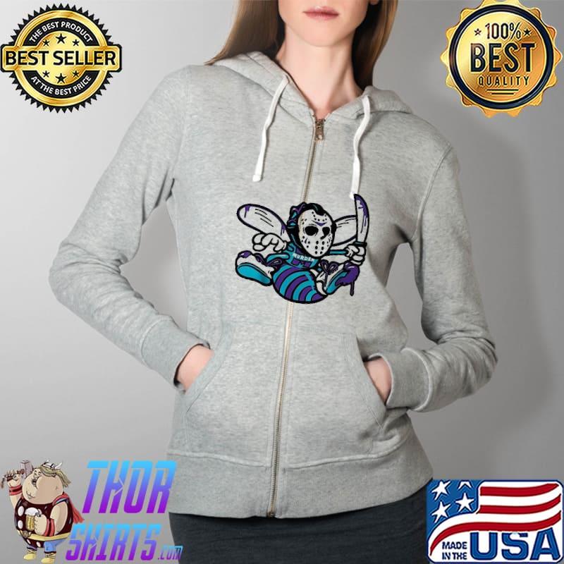 Jason Voorhees Murder Hornets Shirt Full Zip Hooded
